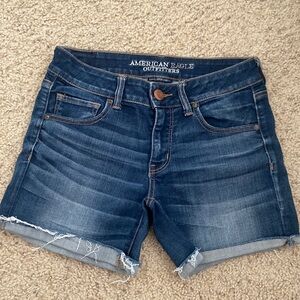 Super stretchy American eagle jean shorts